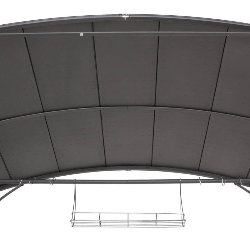 Abri Barbecue En Acier Hespéride Neiba Graphite 4 Abri Barbecue En Acier Hespéride Neiba Graphite – Image 4