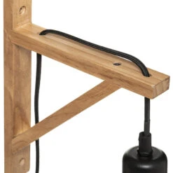 Applique Murale équerre Bois Wild Atmosphera -ATMOS Boutique applique murale equerre bois wild atmosphera 2