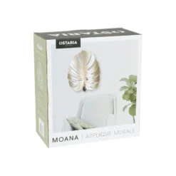 Applique Murale Métal Doré Moana Ostaria -ATMOS Boutique applique murale metal dore moana ostaria 4