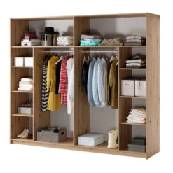 Armoire 2 Portes Grand Modèle Avec Miroir Nantes -ATMOS Boutique armoire 2 portes grand modele avec miroir nantes 2