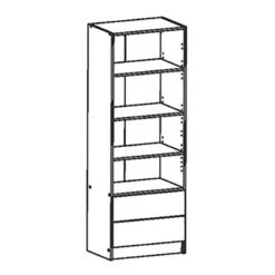 Demeyere Armoire Lingère 2 Portes 2 Tiroirs Laud -ATMOS Boutique armoire lingere 2 portes 2 tiroirs laud 2