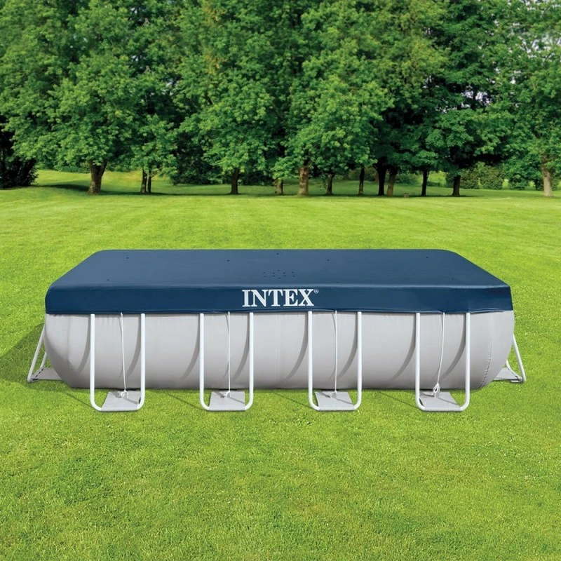 Bache 4x2m Pour Piscine Tubulaire Rectangulaire Intex 1 Bache 4x2m Pour Piscine Tubulaire Rectangulaire Intex