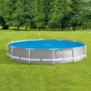 Bâche à Bulles Ronde Pour Piscines Diamètre 3,66 M Intex