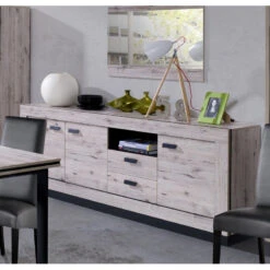 Bahut 3 Portes 2 Tiroirs Marseille -ATMOS Boutique bahut 3 portes 2 tiroirs marseille 2