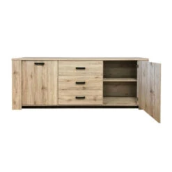 Bahut 3 Tiroirs 2 Portes Olivier -ATMOS Boutique bahut 3 tiroirs 2 portes olivier 2