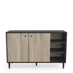 Demeyere Buffet 2 Portes 3 Niches Industriel Arty -ATMOS Boutique buffet 2 portes 3 niches industriel arty 2