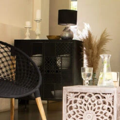 Buffet 2 Portes Métal Ajouré Teeco Atmosphera -ATMOS Boutique buffet 2 portes metal ajoure teeco atmosphera 4