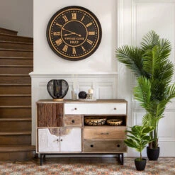 Buffet En Bois De Manguier Koval Nuances Unies Atmosphera -ATMOS Boutique buffet en bois manguier koval nuances unies atmosphera 1