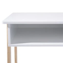 Bureau Enfant Blanc Pieds Bois Atmosphera -ATMOS Boutique bureau enfant blanc pieds bois atmosphera 2