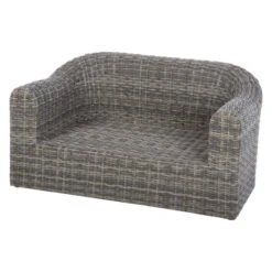 Canapé 2 Places Moorea Hespéride Terre Ombre -ATMOS Boutique canape 2 places moorea hesperide terre ombre 1