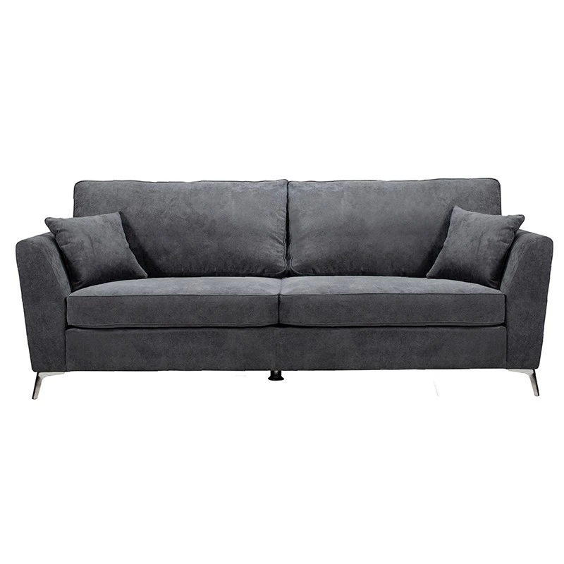 Canapé Bonita Fixe Gris 3 Places 2 Canapé Bonita Fixe Gris 3 Places – Image 2