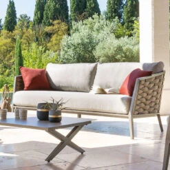 Canapé De Salon Extérieur 3 Places Embruns Hespéride -ATMOS Boutique canape de salon exterieur 3 places embruns hesperide 1