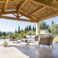 Canapé De Salon Extérieur 3 Places Embruns Hespéride -ATMOS Boutique canape de salon exterieur 3 places embruns hesperide 2