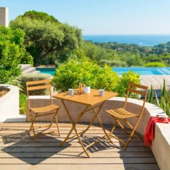 Chaise Métal Pliante Greensboro Ocre Hespéride -ATMOS Boutique chaise metal pliante greensboro ocre hesperide 3