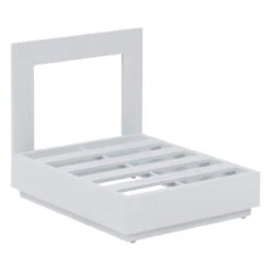 Chauffeuse 1 Place Pour Salon Allure Blanc Hespéride -ATMOS Boutique chauffeuse 1 place pour salon allure blanc hesperide 2