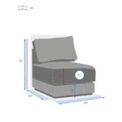 Chauffeuse 1 Place Pour Salon Allure Blanc Hespéride -ATMOS Boutique chauffeuse 1 place pour salon allure blanc hesperide 3