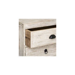 Chevet 3 Tiroirs Bois Blanchi Ajay Atmosphera 11 Chevet 3 Tiroirs Bois Blanchi Ajay Atmosphera -ATMOS Boutique chevet 3 tiroirs bois blanchi ajay atmosphera 5