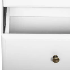 Chiffonnier Blanc 5 Tiroirs Solen Atmosphera -ATMOS Boutique chiffonnier blanc 5 tiroirs solen atmosphera 6
