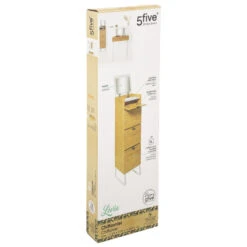 Chiffonnier En Bambou Avec Miroir Levia 5five -ATMOS Boutique chiffonnier en bambou levia 5five 3