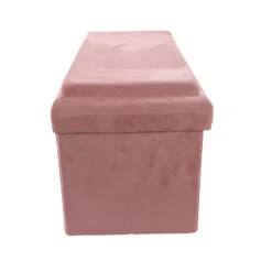 Coffre Banc Pliable Rose Compatible Briques -ATMOS Boutique coffre banc pliable rose compatible briques 6