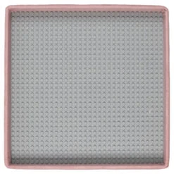 Coffre Pouf Pliable Rose Compatible Briques -ATMOS Boutique coffre pouf pliable rose compatible briques 1 7