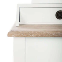 Coiffeuse Blanche 3 Tiroirs Chrysa Atmosphera -ATMOS Boutique coiffeuse blanche 3 tiroirs chrysa atmosphera 2