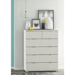 Demeyere Commode 4+2 Tiroirs Blanche Perfect -ATMOS Boutique commode 42 tiroirs blanche perfect 2