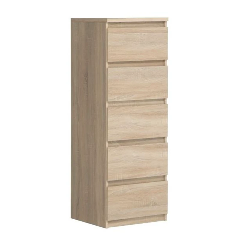 Commode 5 Tiroirs étroite Chelsea Sonoma 1 Commode 5 Tiroirs étroite Chelsea Sonoma