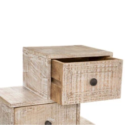 Commode Ajay 6 Tiroirs Bois Massif Atmosphera -ATMOS Boutique commode ajay 6 tiroirs bois massif atmosphera 4