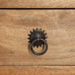 Console 2 Tiroirs Ajmal Bois Massif Manguier Atmosphera -ATMOS Boutique console 2 tiroirs ajmal bois massif manguier atmosphera 2