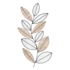 Déco Murale Métal 56x29 Aurore Atmosphera