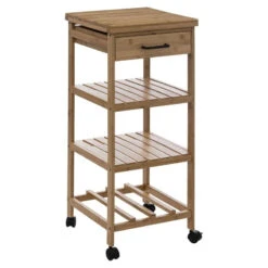 Desserte 1 Tiroir PM En Bambou Linha 5Five