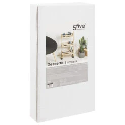 Desserte Bois 3 Cagettes 5Five -ATMOS Boutique desserte bois 3 cagettes 5five 1