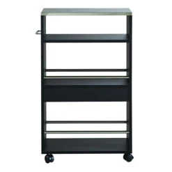 Demeyere Desserte De Cuisine Coffee Noir -ATMOS Boutique desserte cuisine cafe noir 2