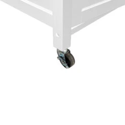 Desserte De Cuisine Blanc Modèle CLAUDE GM Atmosphera -ATMOS Boutique desserte de cuisine blanc modele claude gm 2