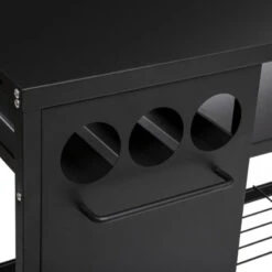 Desserte De Plancha Extérieure Noire Neka -ATMOS Boutique desserte de plancha exterieure noire neka 2