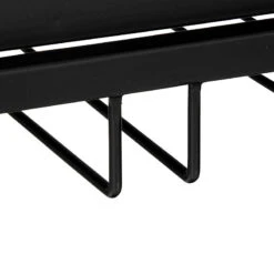 Desserte En Métal Et Verre Noir Noam 5Five -ATMOS Boutique desserte en metal et verre noir noam 5five 2