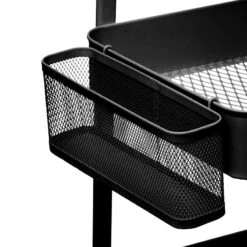 Desserte Métal Noir Roulettes 52 Cm 5five -ATMOS Boutique desserte metal noir roulettes 52 cm 5five 2