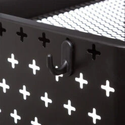 Desserte Métal Noir Roulettes 52 Cm 5five -ATMOS Boutique desserte metal noir roulettes 52 cm 5five 4