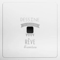 Ensemble Table + 2 Tabourets Enfant Blanc Gris Dream Atmosphera -ATMOS Boutique ensemble table tabourets enfant blanc gris dream atmosphera 5