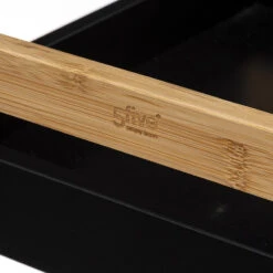 Étagère 3 Niveaux Natureo Noir 5Five -ATMOS Boutique etagere 3 niveaux natureo noir 5five 1