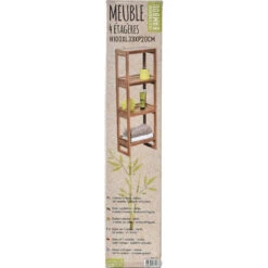 Étagère Bambou 4 Niveaux -ATMOS Boutique etagere bambou 4 niveaux 2