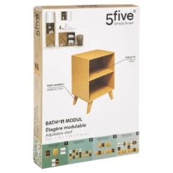 Etagère De Salle De Bain 1 Tablette Bath'n Modul 5Five -ATMOS Boutique etagere de salle de bain 1 tablette bath n modul 5five 4