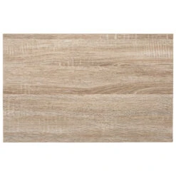 Etagère Murale 2 Niveaux + Porte 57x30 Naturel Fixup 5Five -ATMOS Boutique etagere murale 2 niveaux porte 57x30 naturel fixup 5five 1 2