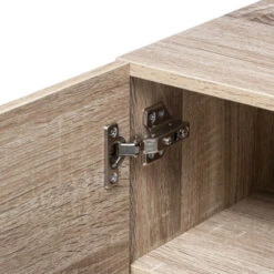 Etagère Murale 2 Niveaux + Porte 57x30 Naturel Fixup 5Five -ATMOS Boutique etagere murale 2 niveaux porte 57x30 naturel fixup 5five 1 3