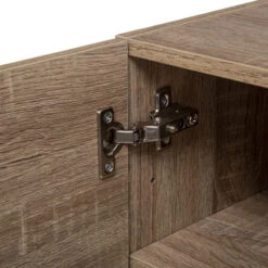 Etagère Murale 2 Niveaux + Porte Naturel Fixup 5Five -ATMOS Boutique etagere murale deux niveaux porte naturel fixup 5five 3