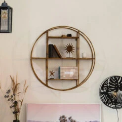 Etagère Murale Ronde D77 Asco Atmosphera -ATMOS Boutique etagere murale ronde d79 asco atmosphera 1