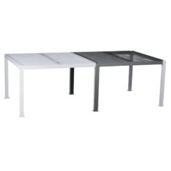 Extension Latérale Pour Pergola Majaé 3,6x3,6m Hespéride -ATMOS Boutique extension laterale pour pergola majae 36x36m hesperide 1 2