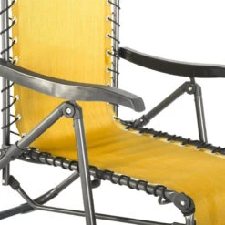 Fauteuil Détente D'extérieur Hespéride Silos Jaune Moutarde -ATMOS Boutique fauteuil detente d exterieur hesperide silos jaune moutarde 1 3