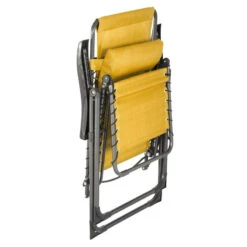 Fauteuil Détente D'extérieur Hespéride Silos Jaune Moutarde -ATMOS Boutique fauteuil detente d exterieur hesperide silos jaune moutarde 1 5